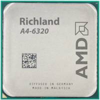 AMD Richland A4-6320 CPU - پردازنده مرکزی ای ام دی سری Richland مدل A4-6320