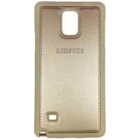 TPU Leather Design Cover For Samsung Galaxy Note 4 کاور ژله ای طرح چرم مدل مناسب برای گوشی موبایل سامسونگ Galaxy Note 4