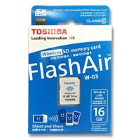 Toshiba Flash Air W-03 SD-R016GR7AL03ACH Class 10 SDHC - 16GB کارت حافظه SDHC توشیبا مدل Flash Air 16GB W-03 SD-R016GR7AL03ACH کلاس 10 ظرفیت 16 گیگابایت