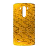 MAHOOT Gold-pixel Special Sticker for LG G3 - برچسب تزئینی ماهوت مدل Gold-pixel Special مناسب برای گوشی LG G3