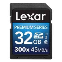 Lexar Premium UHS-I U1 Class 10 300X 45MBps SDXC - 32GB - کارت حافظه SDXC لکسار مدل Premium کلاس 10 استاندارد UHS-I U1 سرعت 45MBps 300X ظرفیت 32 گیگابایت