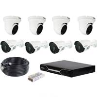 NEGRON 8C-2MP Security Package - سیستم امنیتی نگرون مدل 8C-2MP