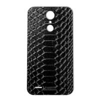 MAHOOT Snake Leather Special Sticker for LG K10 2017 برچسب تزئینی ماهوت مدل Snake Leather مناسب برای گوشی LG K10 2017