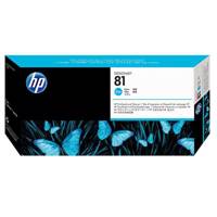 HP 81 Light Cyan Dye Printer Head هد پلاتر اچ پی مدل 81 آبی روشن