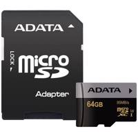 ADATA Premier Pro UHS-I U3 Class 10 95MBps microSDXC With Adapter - 64GB - کارت حافظه‌ microSDXC ای دیتا مدل Premier Pro کلاس 10 استاندارد UHS-I U3 سرعت 95MBps به همراه آداپتور SD ظرفیت 64 گیگابایت