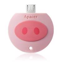 Apacer AH171 Pig OTG Mobile Flash Drive - 8GB فلش مموری OTG موبایل اپیسر مدل AH171 ظرفیت 8 گیگابایت طرح خوک