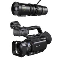 Sony PXW-X70 Camcorder With lens Arri Anamorphic Ultra Wide Zoom 19-36/T4.2 M - دوربین فیلم برداری سونی مدل PXW-X70 به همراه لنز Arri Anamorphic Ultra Wide Zoom 19-36/T4.2 M