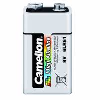 Camelion Digi Alkaline 6LR61 Battery - باتری کتابی کملیون مدل Digi Alkaline 6LR61