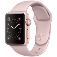 Apple Watch Series 1 38mm Rose Gold Aluminium Case with Pink Sand Sport Band - ساعت هوشمند اپل واچ سری 1 مدل 38mm Rose Gold Case with Pink Sand Band