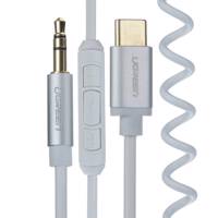 Ugreen 30633-4 USB-C To AUX Cable 1m کابل تبدیل USB-C به AUX یوگرین مدل 4-30633 طول 1 متر