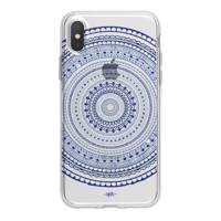 Blue Mandala Case Cover For iPhone X / 10 کاور ژله ای وینا مدل Blue Mandala مناسب برای گوشی موبایل آیفون X / 10