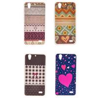 Huawei Ascend G630 TPU Fit Case 4 In 1 Package Pattern 3 - 4 عدد کاور TPU فیت کیس در یک پکیج 3 مناسب برای گوشی موبایل هوآوی اسند G630