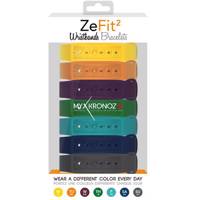 Mykronoz ZeFit2 X7 Colorama Pack Wristbands Bracelets - پک 7 عددی بند مچ‌بند هوشمند مای کرونوز مدل ZeFit2 X7 Colorama