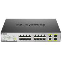 D-Link DES-1018P 18-Port Unmanaged Desktop Switch سوییچ 18پورت غیرمدیریتی دسکتاپ دی-لینک مدل DES-1018P