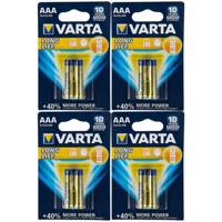 Varta LongLife Alkaline AAA Battery Pack of 8 باتری نیم قلمی وارتا مدل LongLife Alkaline بسته 8 عددی