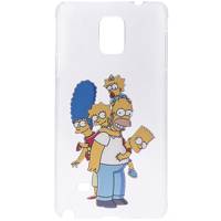 Simpsons Family Cover For Samsung Galaxy Note 4 کاور گوشی موبایل مدل Simpsons Family مناسب برای سامسونگ گلکسی نوت 4