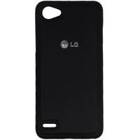 TPU Leather Design Cover For LG Q6 کاور ژله ای طرح چرم مناسب برای گوشی موبایل LG Q6