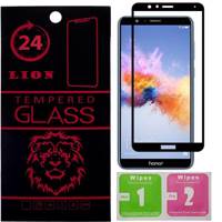 LION Nano Glass Full Glue Screen Protector For Huawei Honor 7X محافظ صفحه نمایش لاین مدل نانو گلس مناسب برای گوشی هوآوی Honor 7X