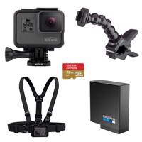 Gopro Hero5 Black Action Camera Set 4 مجموعه دوربین فیلم برداری ورزشی گوپرو مدل HERO5 Black پکیج 4