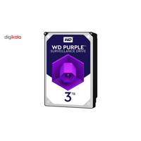 Western Digital Purple WD30PURX Internal Hard Drive 3TB هارددیسک اینترنال وسترن دیجیتال مدل Purple WD30PURX ظرفیت 3 ترابایت