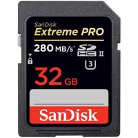 SanDisk Extreme Pro Class 10 UHS-II U3 280MBps microSDHC - 32GB - کارت حافظه microSDHC سن دیسک مدل Extreme Pro کلاس 10 استاندارد UHS-II U3 سرعت 280MBps ظرفیت 32 گیگابایت