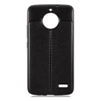 TPU Leather Design Cover For Motorola Moto E4 کاور ژله ای طرح چرم مناسب برای گوشی موبایل موتورولا Moto E4