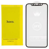Hoco V1 Glass Screen Protector For iPhone X/10 محافظ صفحه نمایش شیشه‌ای هوکو مد V1 مناسب برای گوشی موبایل آیفون X/10