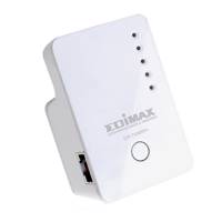 Edimax EW-7438RPn Mini N300 Wi-Fi Extender/Access Point/Wi-Fi Bridge گسترش دهنده/اکسس پوینت/وای‌فای بریج ادیمکس مدل EW-7438RPn Mini