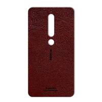 MAHOOT Natural Leather Sticker for Nokia 6/1 برچسب تزئینی ماهوت مدلNatural Leather مناسب برای گوشی Nokia 6/1