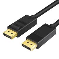 Dtech DP male TO DP male cable Cable 3m - کابل دیسپلی پورت دیتک مدل DT-CU0308 به طول 3 متر