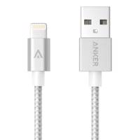 Anker A7136 Nylon-Braided USB To Lightning Cable 90cm کابل تبدیل USB به لایتنینگ انکر مدل A7136 Nylon-Braided به طول 90 سانتی متر