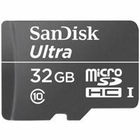 SanDisk Ultra UHS-I U1 Class 10 30MBps 200X microSDHC - 32GB - کارت حافظه microSDHC سن دیسک مدل Ultra کلاس 10 استاندارد UHS-I U1 سرعت 30MBps 200X ظرفیت 32 گیگابایت