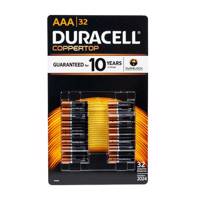 Duracell COPPERTOP AAA Battery Pack Of 32 - باتری نیم قلمی دوراسل مدل COPPERTOP بسته 32 عددی