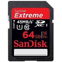SanDisk SDXC Extreme 300X - 64GB کارت حافظه ی SDXC سن دیسک Extreme 300X با ظرفیت 64 گیگابایت