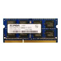 ELPIDA DDR3 PC3 12800s MHz RAM 8GB رم لپ تاپ الپیدا مدل DDR3 PC3 12800S MHz ظرفیت 8 گیگابایت