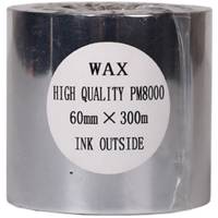 NP Wax 60mm x 300m Label Printer Ribbon ریبون پرینتر لیبل زن NP مدل Wax 60mm x 300m