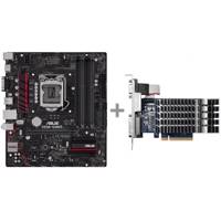 ASUS B85M-GAMER Motherboard with ASUS 710-1-SL Graphics Card مادربرد ایسوس مدل B85M-GAMER به همراه کارت گرافیک ایسوس مدل 710-1-SL