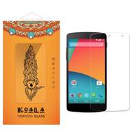 KOALA Tempered Glass Screen Protector For LG Nexus 5 محافظ صفحه نمایش شیشه ای کوالا مدل Tempered مناسب برای گوشی موبایل ال جی Nexus 5