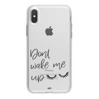کاور ژله ای مدل Dont Wake Me Up مناسب برای گوشی موبایل آیفون X / 10