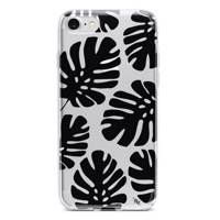 Black Monstera Case Cover For iPhone 7 /8 کاور ژله ای وینا مدل Black Monstera مناسب برای گوشی موبایل آیفون 7 و 8