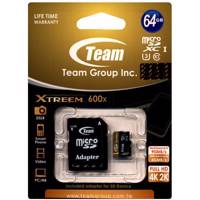 Team Group Xtreem UHS-I U3 Class 10 90MBps 600X microSDXC With Adapter - 64GB - کارت حافظه microSDXC تیم گروپ مدل Xtreem کلاس 10 استاندارد UHS-I U3 سرعت 90MBps 600X ظرفیت 64 گیگابایت