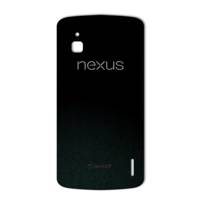 MAHOOT Black-suede Special Sticker for Google Nexus 4 برچسب تزئینی ماهوت مدل Black-suede Special مناسب برای گوشی Google Nexus 4