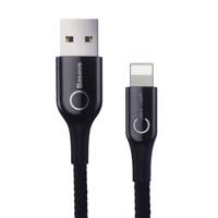 Baseus C-Shaped USB to Lightning Cable 1m - کابل تبدیل USB به Lightning باسئوس مدل C-Shaped به طول 1 متر
