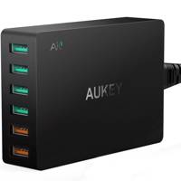 Aukey PA-T11 Quick Charge 3.0 Desktop Charger شارژر رومیزی آکی مدل PA-T11 Quick Charge 3.0