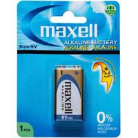 Maxell Alkaline 9V Battery - باتری کتابی مکسل مدل Alkaline