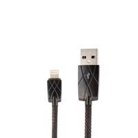 Rock Stainless Steel-Alloy USB To Lighning Cable 1m کابل تبدیل USB به لایتنینگ راک مدل Stainless Steel-Alloy طول 1 متر