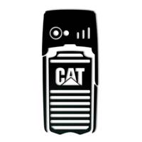 MAHOOT Black-suede Special Sticker for CAT B25 برچسب تزئینی ماهوت مدل Black-suede Special مناسب برای گوشی CAT B25