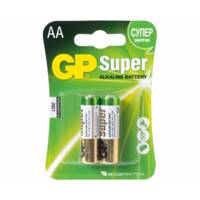 باتری قلمی سایز AA جی پی مدل Super Alkaline بسته 2 عددی