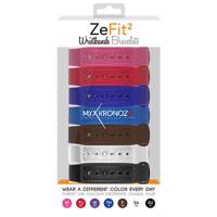 Mykronoz ZeFit2 X7 Classic Wristbands Pack of 7 پک 7 عددی بند مچ‌بند هوشمند مای کرونوز مدل ZeFit2 X7 Classic