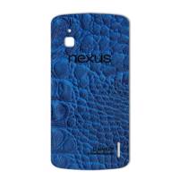 MAHOOT Crocodile Leather Special Texture Sticker for Google Nexus 4 برچسب تزئینی ماهوت مدل Crocodile Leather مناسب برای گوشی Google Nexus 4